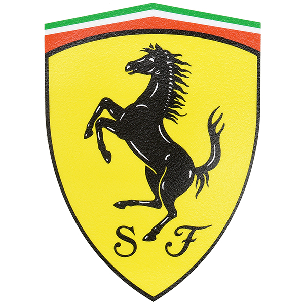 Scuderia Ferrari Emblem Sticker Plate