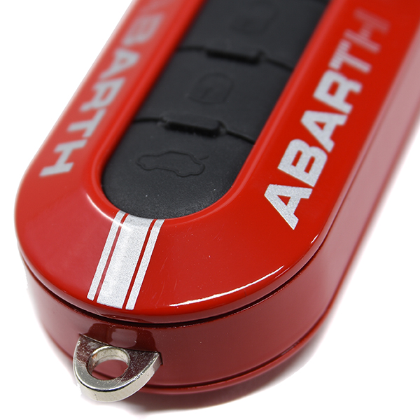 ABARTH Key Cover(Red/Silver Logo)