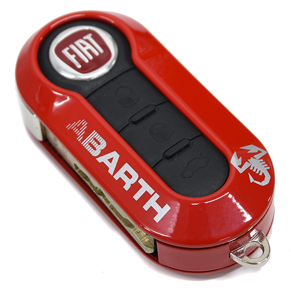 ABARTH Key Cover(Red/Logo&Scorpione)