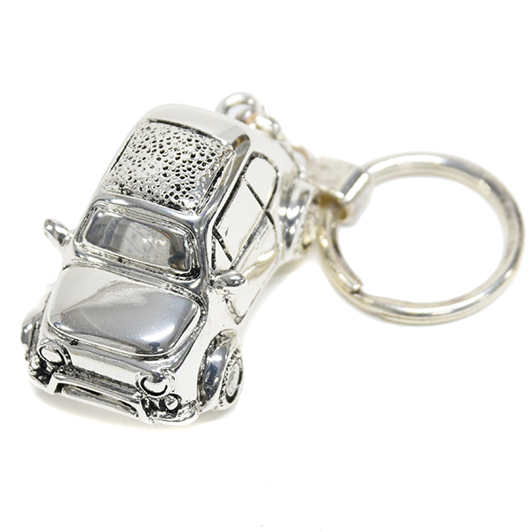 FIAT Nuova 500 Chrome Keyring
