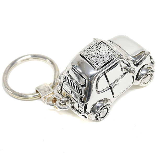 FIAT Nuova 500 Chrome Keyring