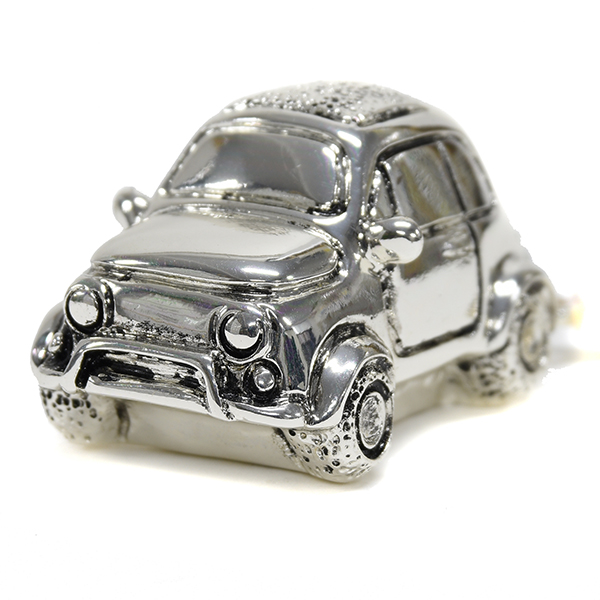 FIAT Nuova 500 Chrome Keyring