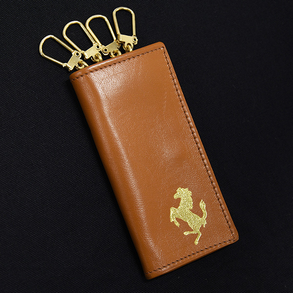 Ferrari Leather Key Case by SCAGLIETTI