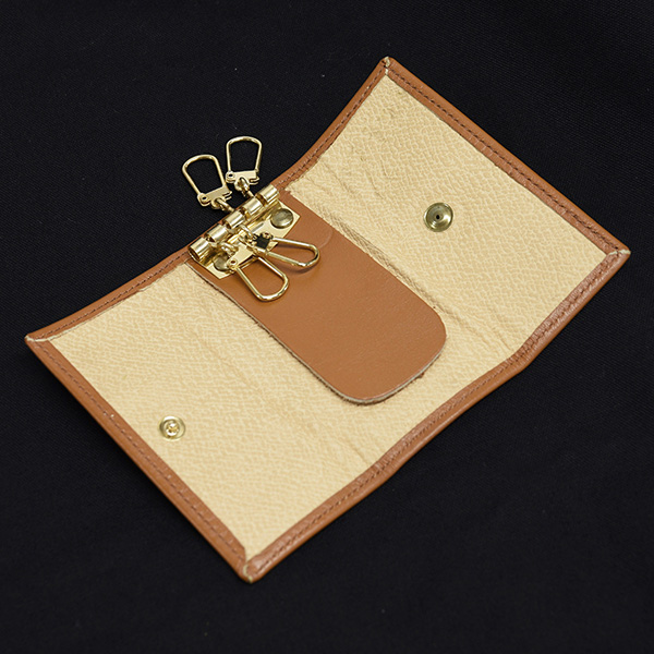 Ferrari Leather Key Case by SCAGLIETTI
