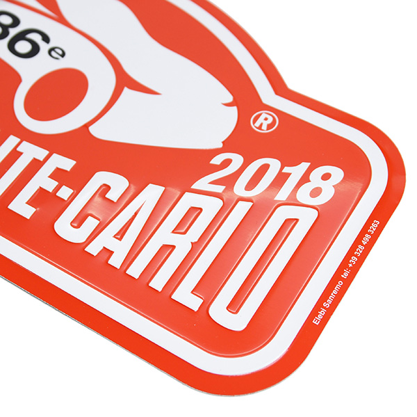 Rally Monte Carlo 2018 Official Metal Plate(Large)