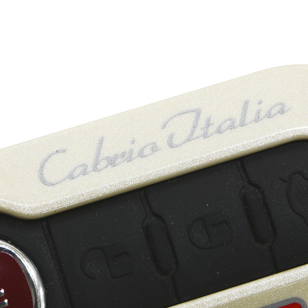 ABARTH genuine Cabrio Italia Key Cover(Prototype/Perl White)