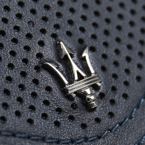 MASERATI iPhone X Book Shaped Case-GRANLUSSO/Blue-
