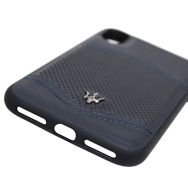 MASERATI iPhone X Case-GRANLUSSO/Blue-