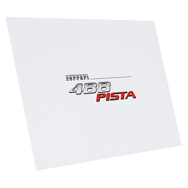 Ferrari 488Pista Presentation Card