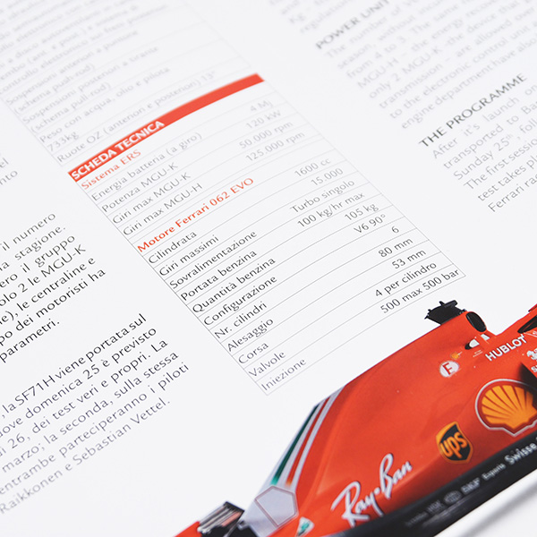 Scuderia Ferrari SF71H Press Kit