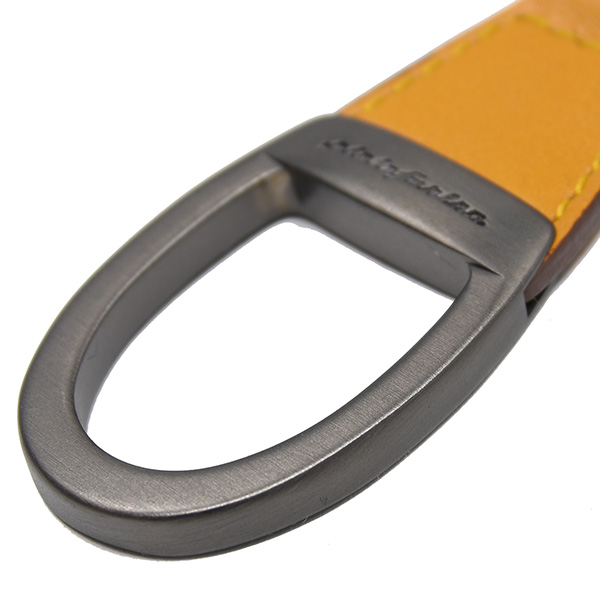 Pininfarina Leather & Metal Keyring