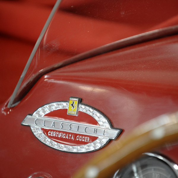 Ferrari Genuine CLASSICHE CERTIFICATA COCER Emblem