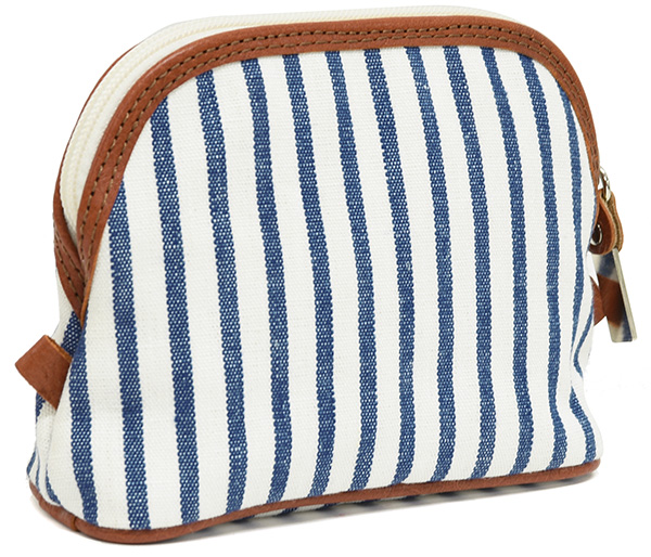 Yacht Club de Monaco Official Canvas Pouch(Stripe)