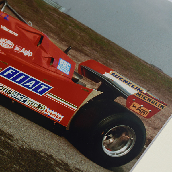 Gilles Villeneuve Photo with Frame Type B