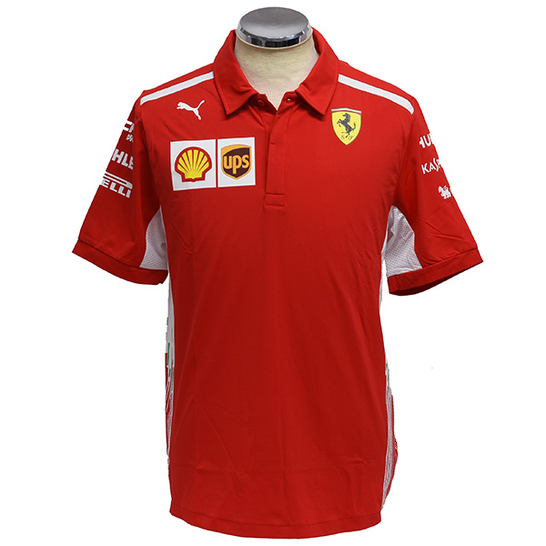 Scuderia Ferrari 2018ティームスタッフ用ポロシャツ