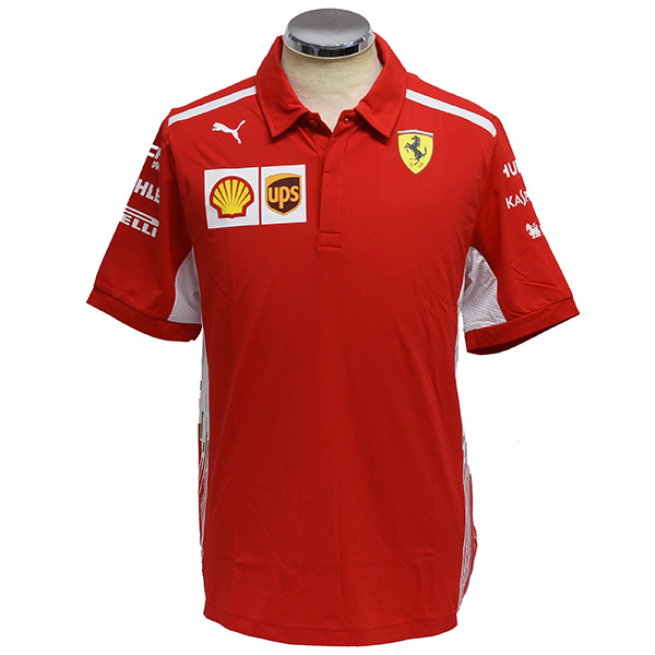 Scuderia Ferrari 2018 Team Staff Polo Shirts