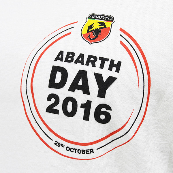 ABARTH DAY 2016 T-Shirts(for Women/White)