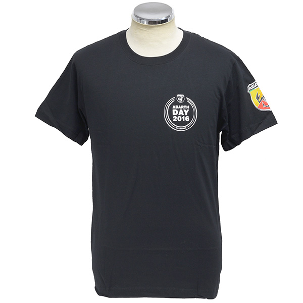 ABARTH DAY 2016 Tシャツ(ブラック)