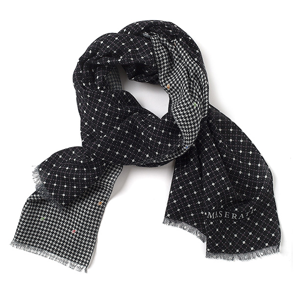 MASERATI Scarf-Houndstooth-