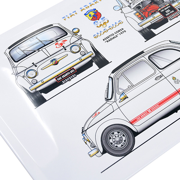 FIAT ABARTH 695 esseesse Metal Plate