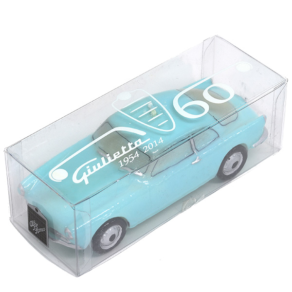 Registro Italiano Alfa Romeo Giulietta 60anni Memorial Candle(Light Blue)