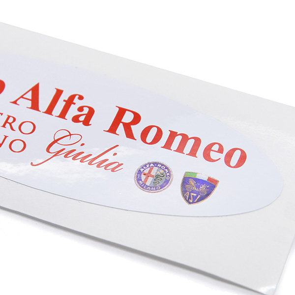 REGISTRO Italiano GIULIA Club Alfa Romeo Х륹ƥå(small)