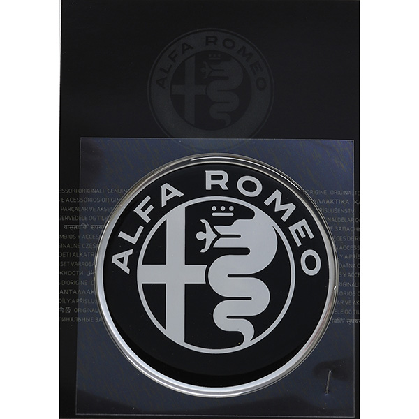 Alfa Romeo New Emblem 3D Sticker(75mm/Monotone)