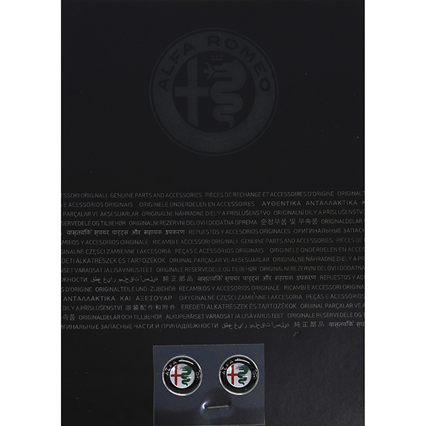 Alfa Romeo New Emblem 3D Sticker(12mm/Color/2pcs.)