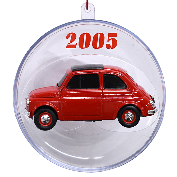 1/43 FIAT Nuova 500 Miniature Model  Natale 2005(Red)