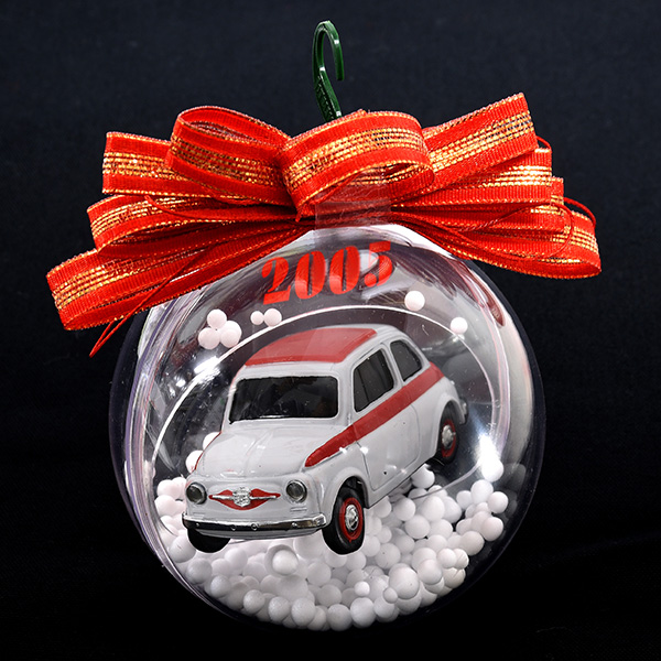 1/43 FIAT 500ߥ˥奢ǥ Natale 2005ǥ(ۥ磻)