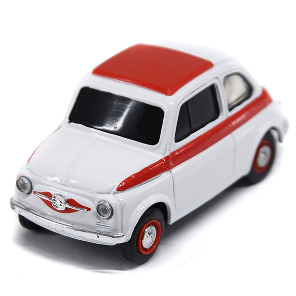 1/43 FIAT 500 Miniature Model Natale 2005 Edition(White)
