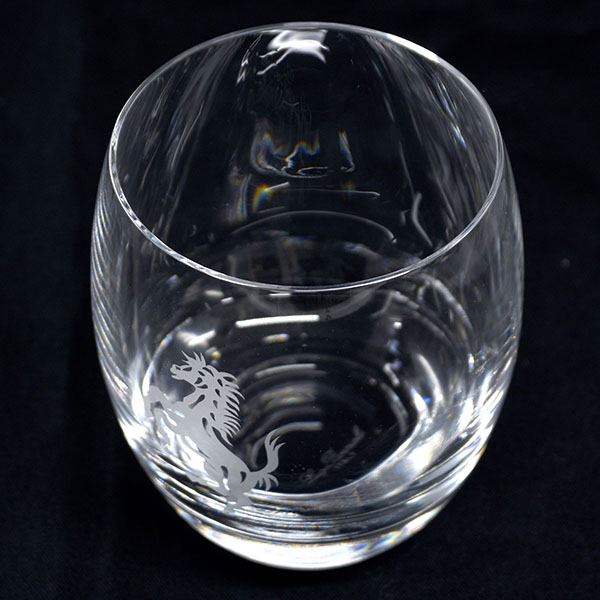 Ferrari Cavallino Glass by Luigi Bormioli