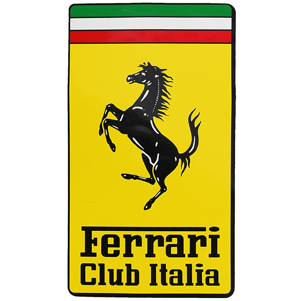 Ferrari Club Italiaエンブレムステッカー(XL)