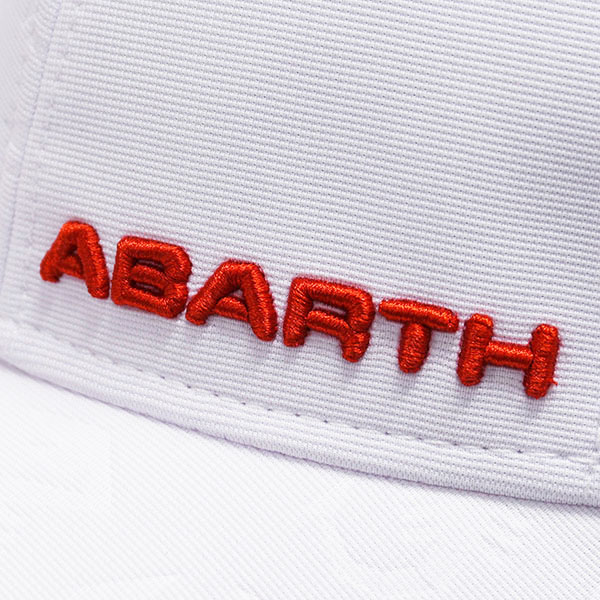 ABARTH Baseball Cap-Scorpione/White-