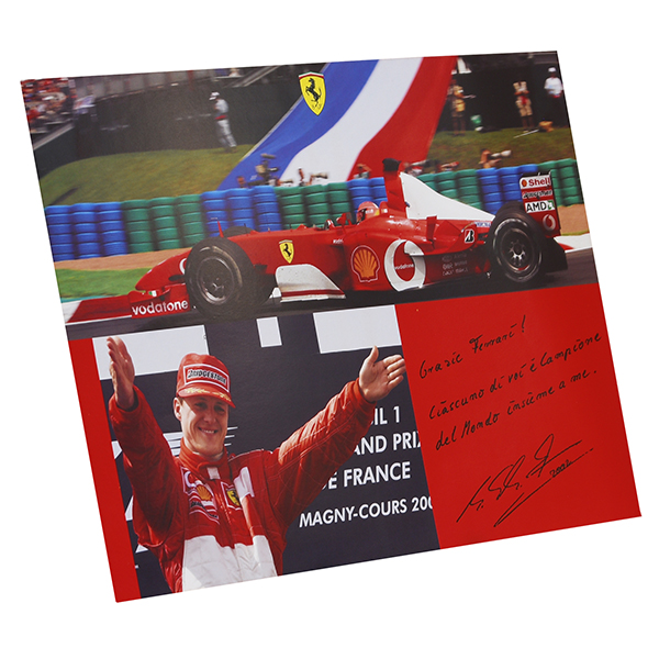 Scuderia Ferrari2002 Drivers & Constructors Title Memorial Poster