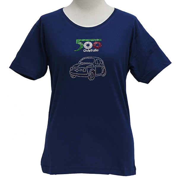 FIAT 500 CLUB ITALIAレディスTシャツ