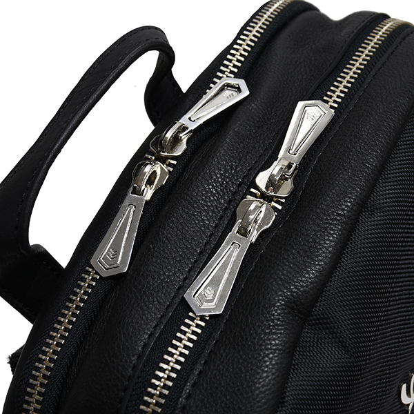 Vespa Official Leather & Nylon Back Pack-SPRINT 2018-