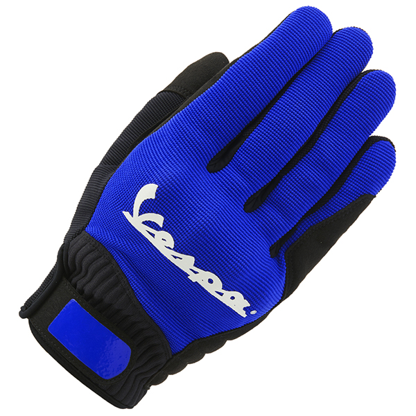 Vespa Official Riding Color Gloves(Blue)