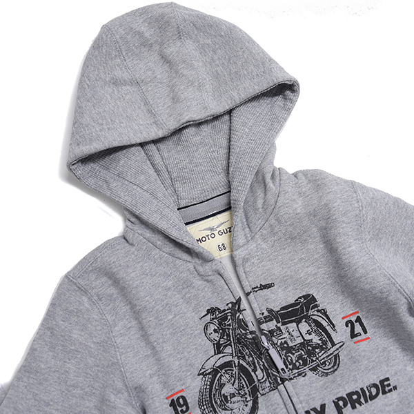 Moto Gucci Official Kids Zip Up Hoodie-MY BIKE MY PRIDE-