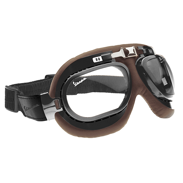 Vespa Official Vintage Goggles(Brown)