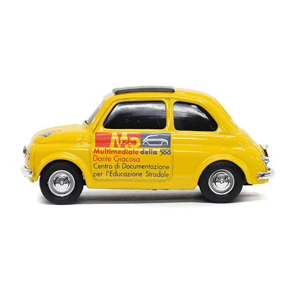 1/43 FIAT Nuova 500 Miniature Model(MUSEO 500 Version/Yellow) by FIAT 500  CLUB ITALIA : Italian Auto Parts & Gadgets Store