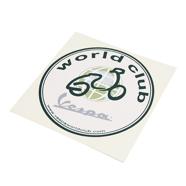 Vespa Club WORLD Official Sticker