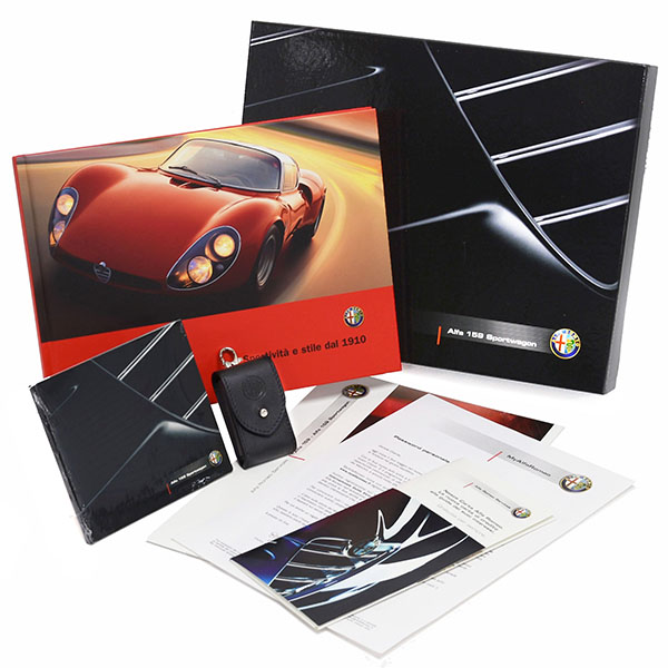 Alfa Romeo 159 Sportwagon Owners Catalogue Box