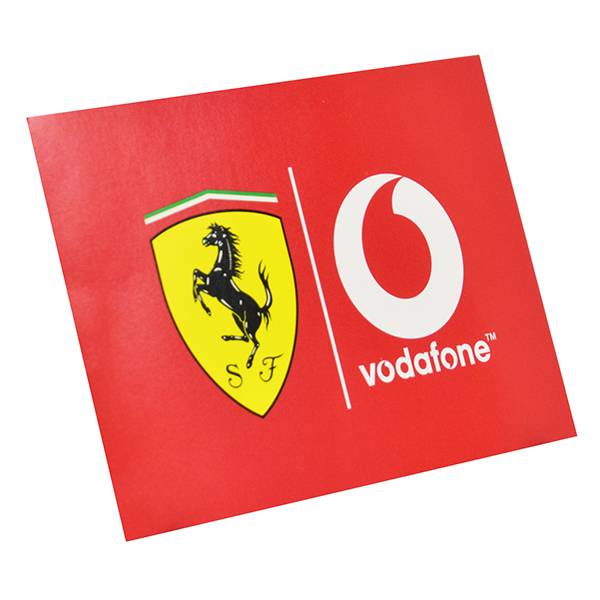 Scuderia Ferrari X vodafone Post Card
