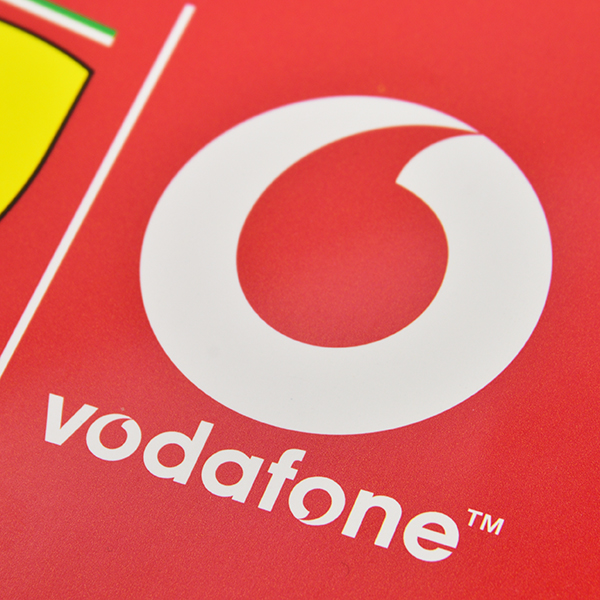 Scuderia Ferrari X vodafone Post Card
