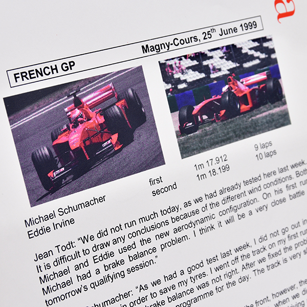 Scuderia Ferrari F1 Press Release-25.06.2000 French GP