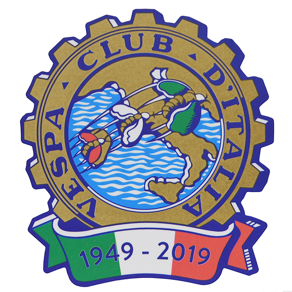Vespa Club ITALIA 70anni Sticker