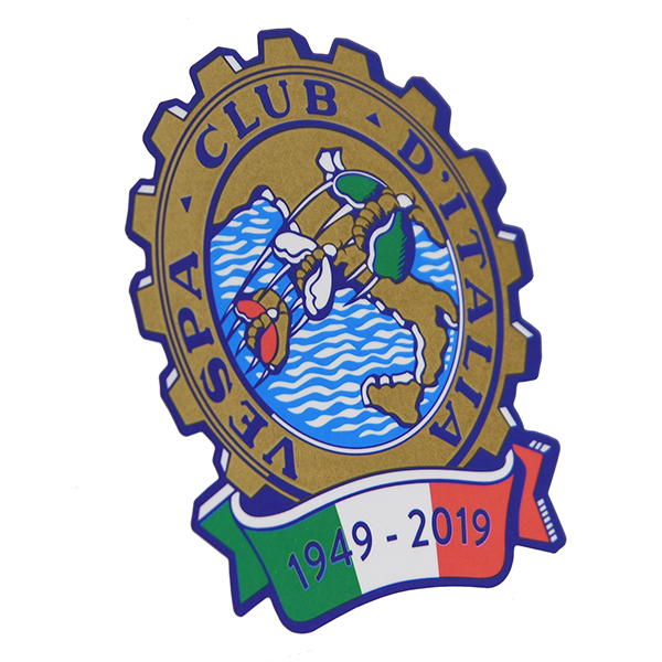 Vespa Club ITALIA 70anni Sticker