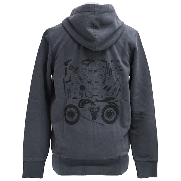 Moto Guzzi Official Zip Up Hoodie-CUSTOM PUZZLE-