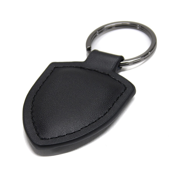 Ferrari SF Emblem Leather Keyring